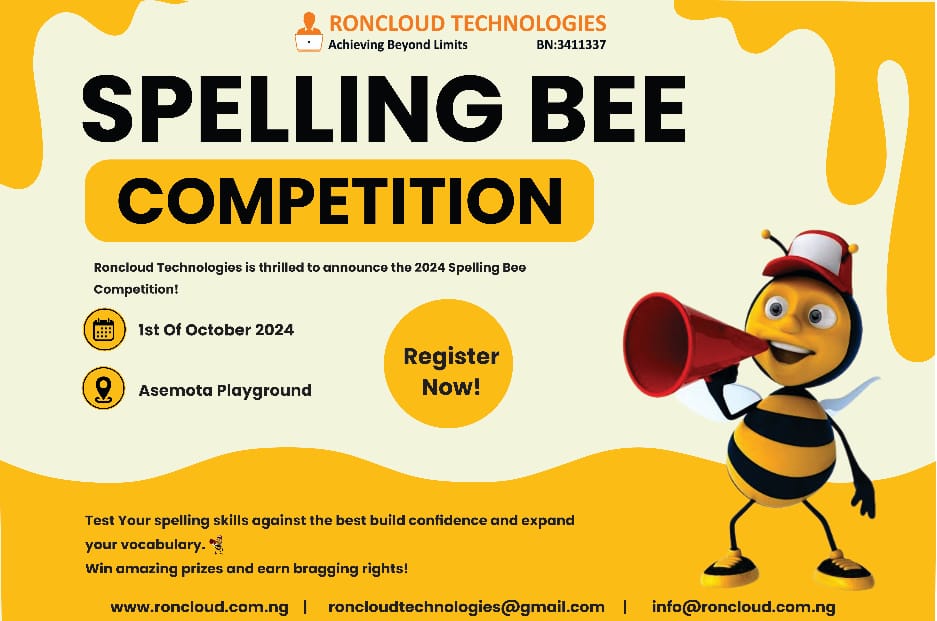 Roncloud Technologies Spelling Bee Competition 2024: A Celebration of Words and Knowledge